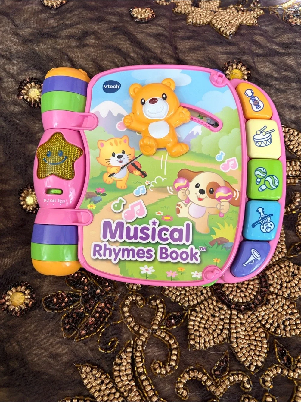 VTech Musical Rhymes Book Educational Toys For 6 month -3 Years Olds Toddler